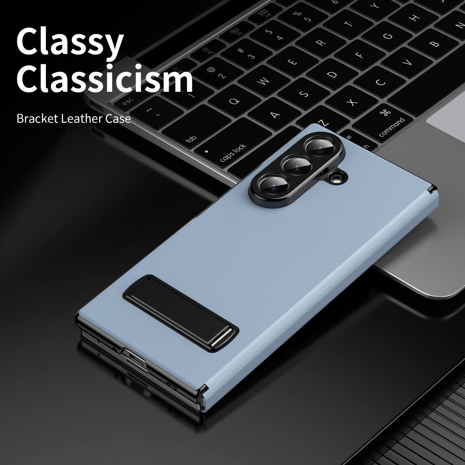 Classy Classicism  
Bracket Leather Case
