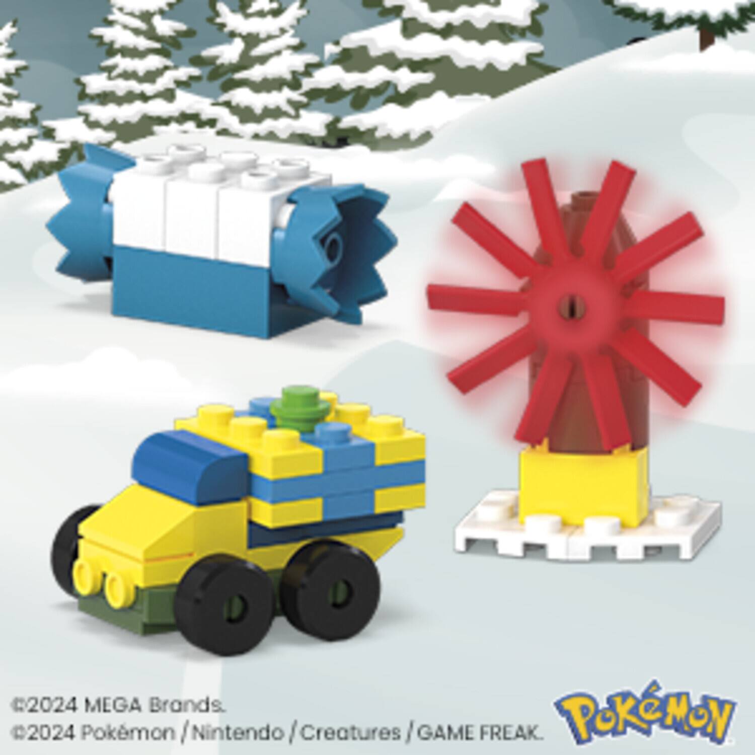 2024 MEGA Brands.  
©2024 Pokémon / Nintendo / Creatures / GAME FREAK.