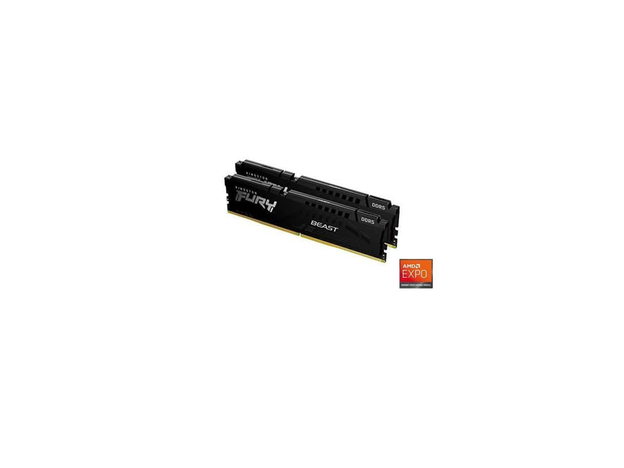 Kingston FURY Beast 32GB (2 x 16GB) DDR5 5600 (PC5 44800) Memory