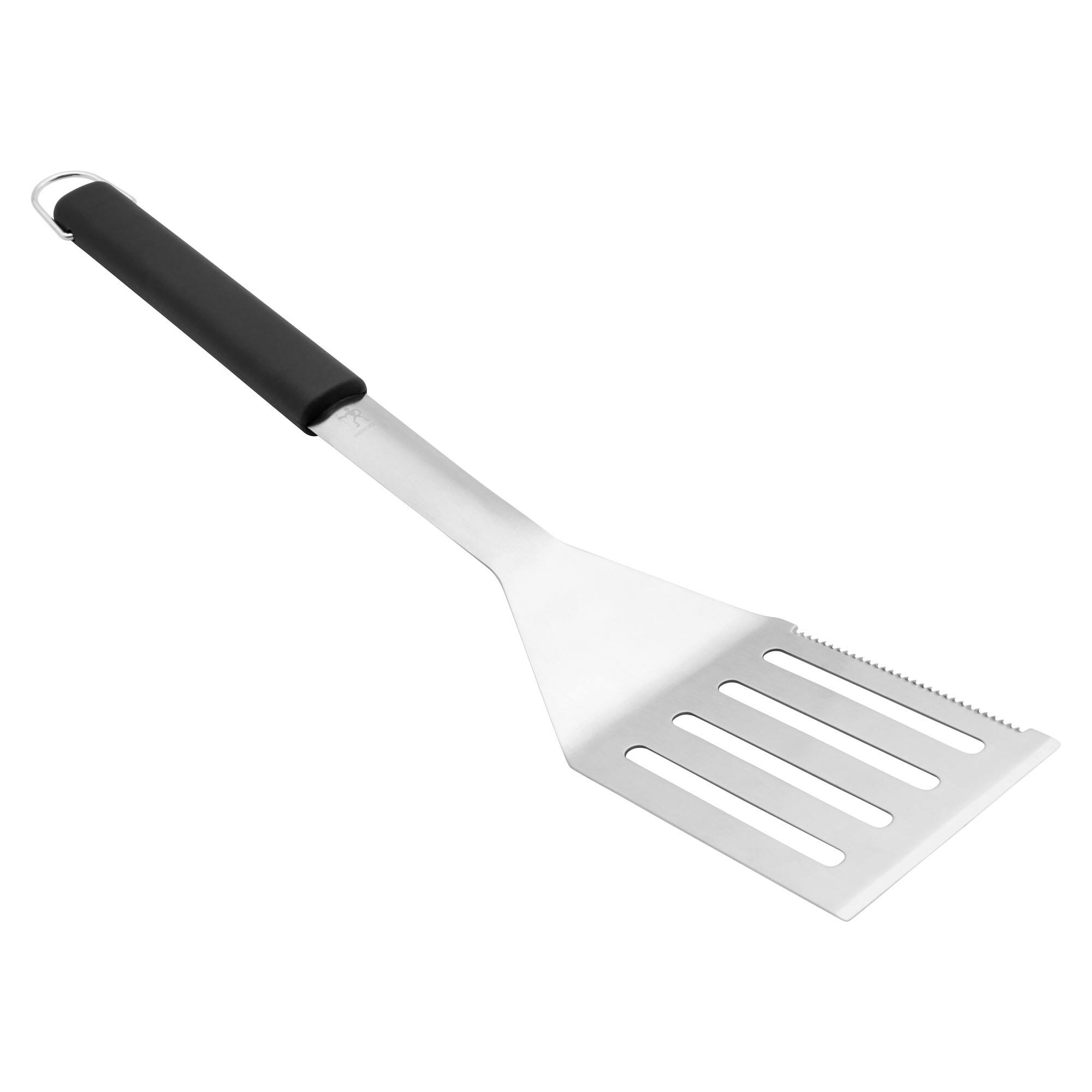 Alt View 3. Henckels - Henckels BBQ 4-pc Stainless Steel Grill Tool Set - Stainless Steel.