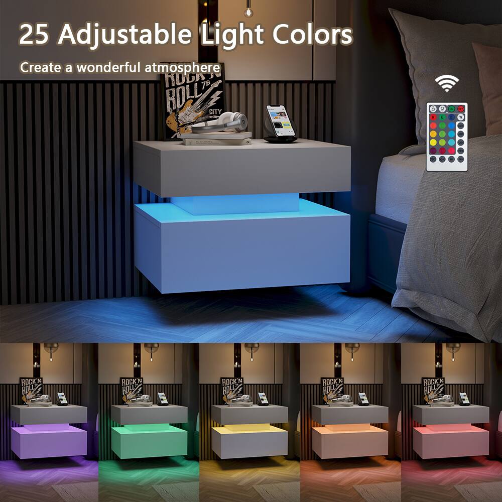 25 Adjustable Light Colors  
Create a wonderful atmosphere