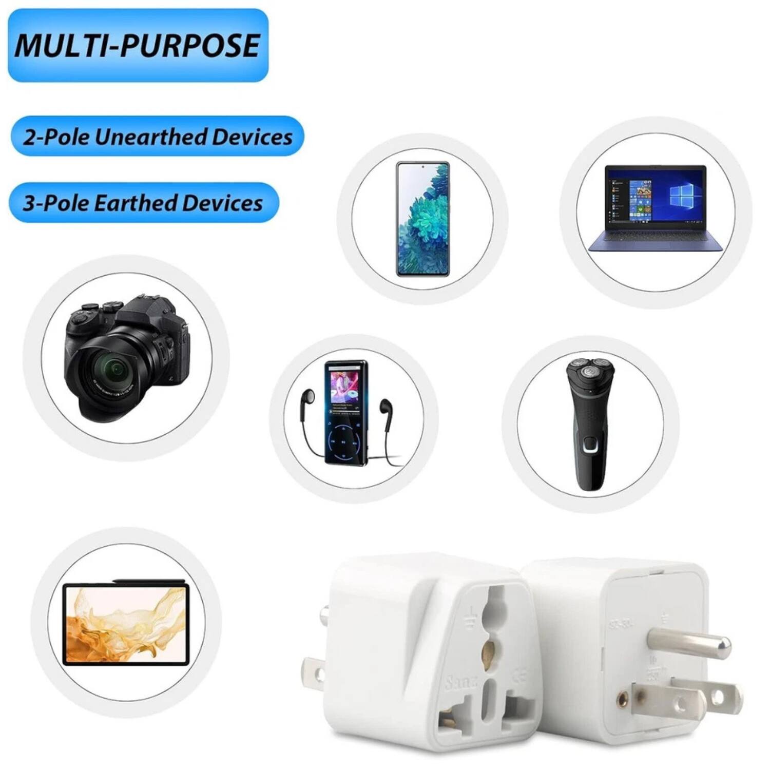 MULTI-PURPOSE  
2-Pole Unearthed Devices  
3-Pole Earthed Devices