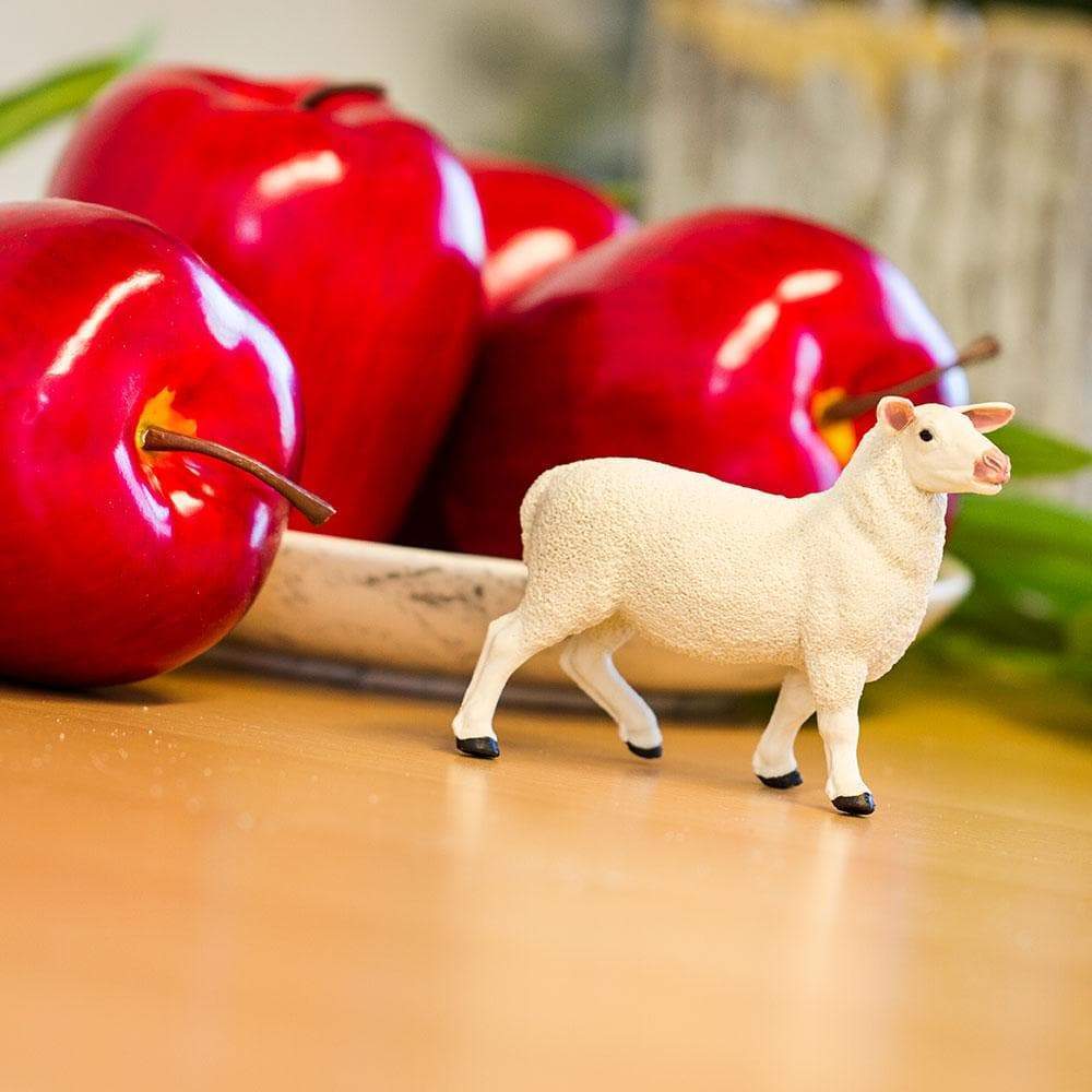 Angle. Safari Ltd. - Ewe Toy Figurine.