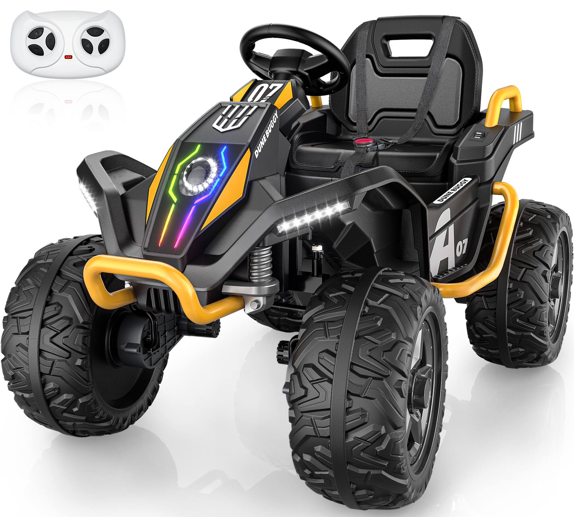 ANPABO 24V Kids Electric ATV – Ride On with Remote Control, 2WD/4WD ...