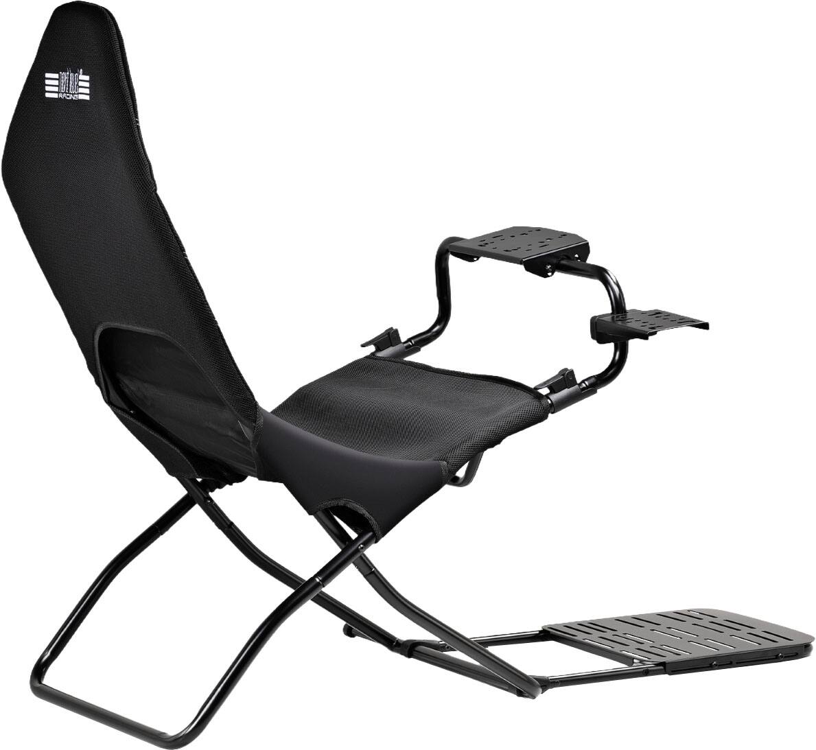 Back. Next Level Racing - GTlite Air Foldable Cockpit - Black.