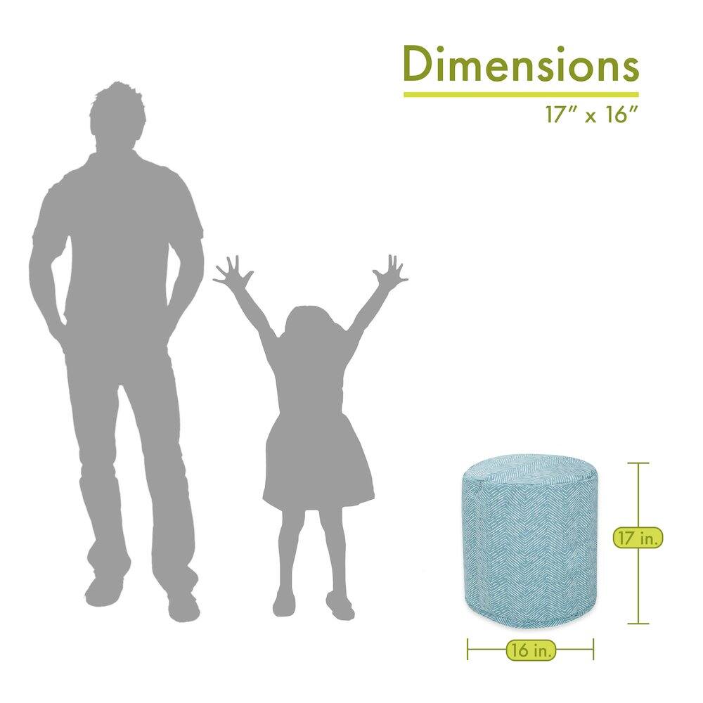 Dimensions: 17" x 16"