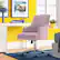 Alt View 20. Serta - Leighton Modern Memory Foam & Twill Fabric Home Office Chair - Lilac.