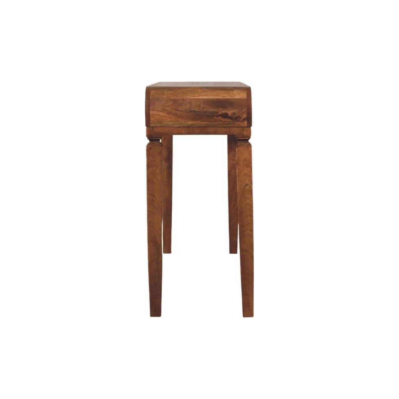 Alt View 8. Artisan Furniture - Artisan Furniture Solid Wood Arcus Console Table - Brown.