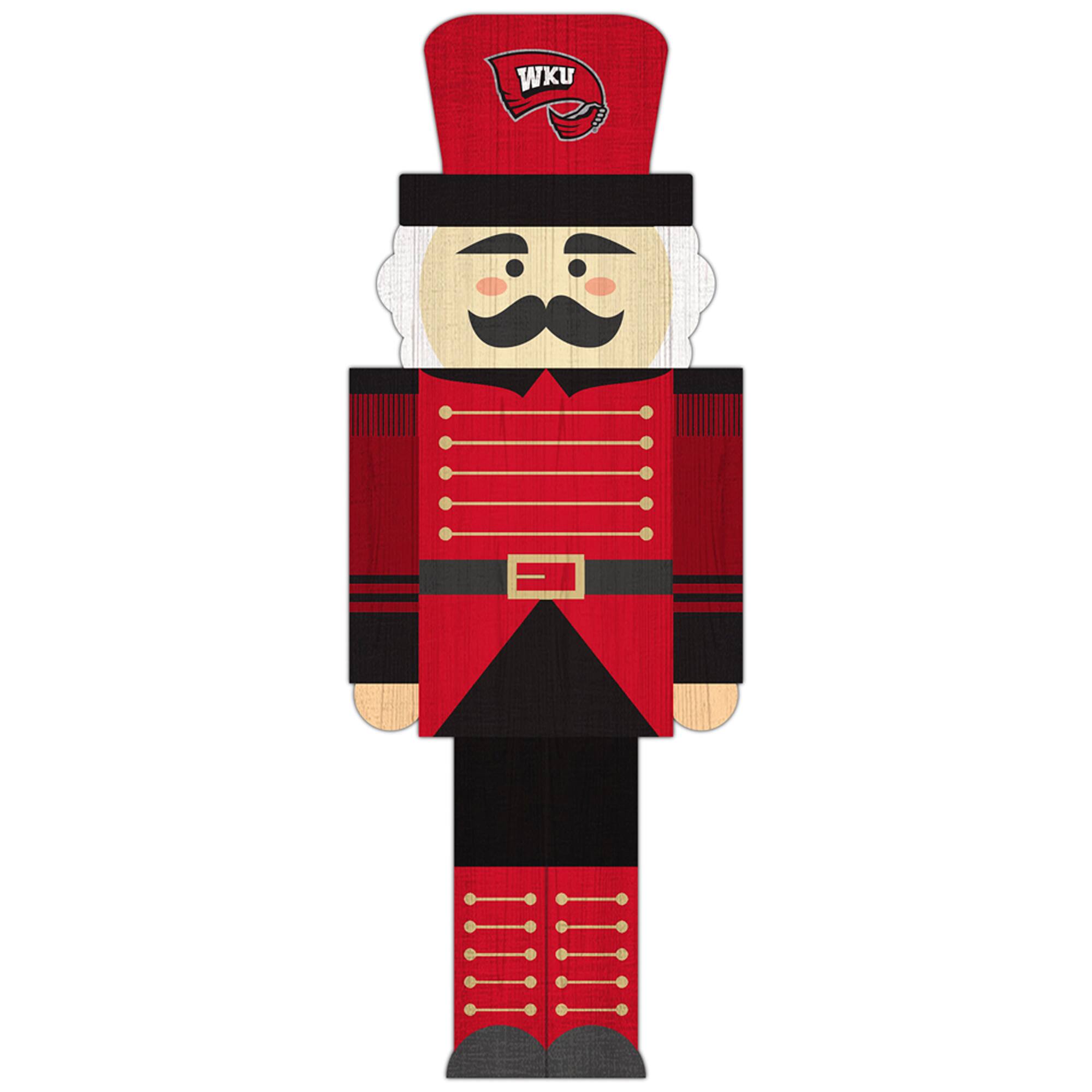 Western Kentucky Hilltoppers 31'' Nutcracker Leaner