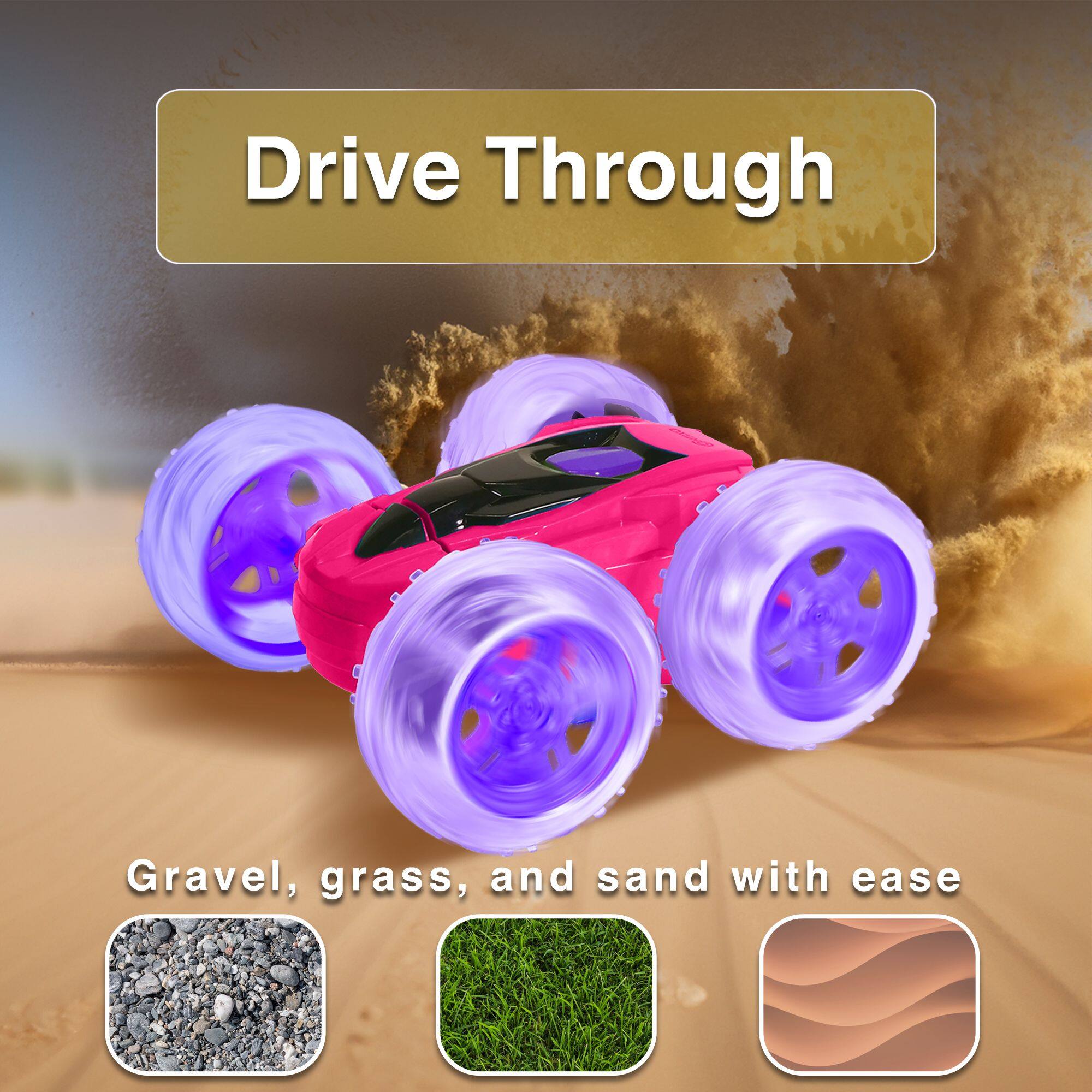 Drive Through

Gravel, grass, and sand with ease