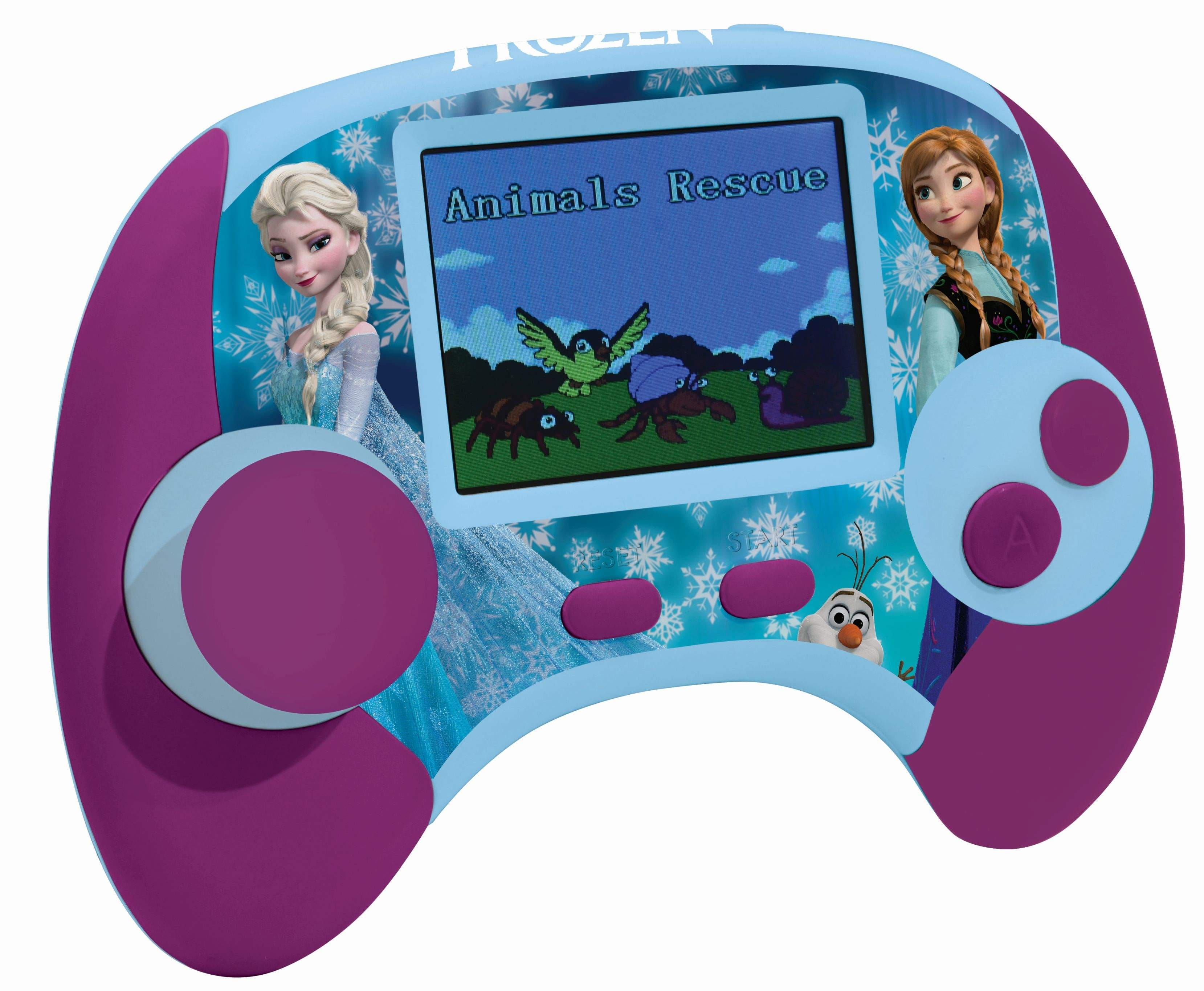 Lexibook - Disney Frozen Educational Handheld Console with 100 Activities & Color LCD