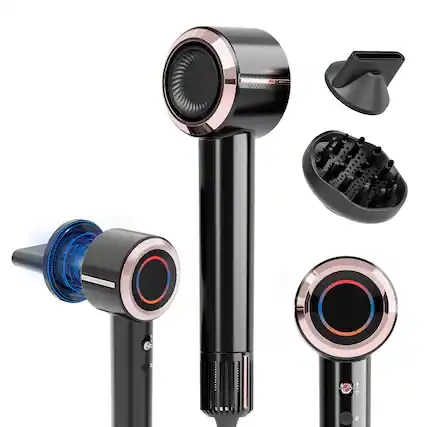 Front. Cinostar - CINOSTAR Hair Dryer, Fast Drying Blow Dryer with Diffuser, with 110, 000RPM Brushless Motor&Ionic Technology.