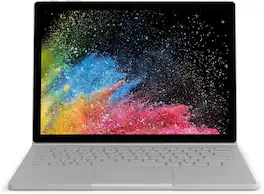 Microsoft - Refurbished Excellent - Surface Book 2 15” PixelSense Touch Intel Core i7-8650U 1.9 GHz up to 4.2 GHz 16GB 256GB SSD GTX 1060 Windows 10 Pro - Silver