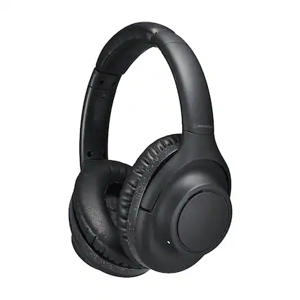 Front. Audio-Technica - Audio-Technica ATH-S300BT Wireless Over-Ear Headphones, Black - Beige.