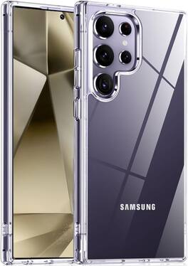 Entronix - Hard Case for Samsung Galaxy S24 Ultra - Ultimate Protection and Style - Clear