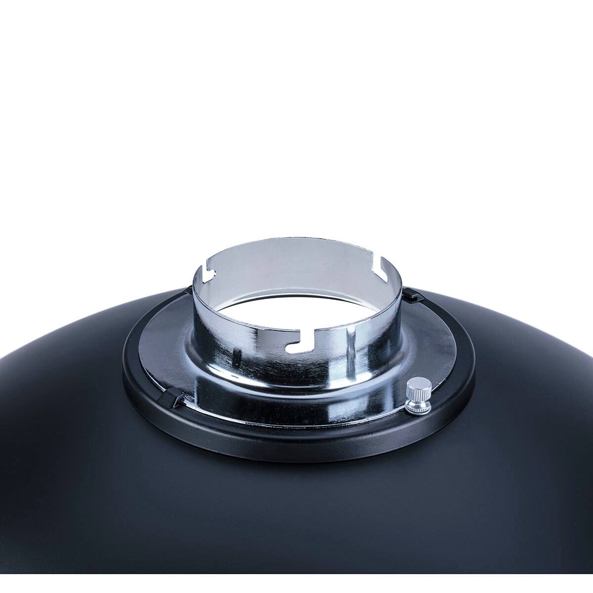 Alt View 4. Glow - Glow 17" Silver Beauty Dish for Norman Allure Mount.