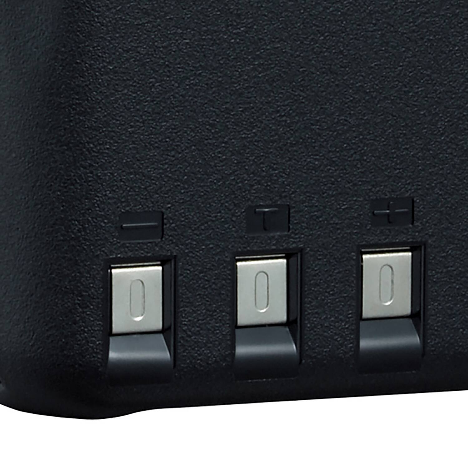 Back. Kenwood - Li-Ion Replacement Battery for ProTalk NX-P1200 NX-P1300 2-Way Radios KNB-45L - Black.