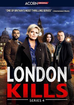 Front. London Kills: Series 4 - DVD.