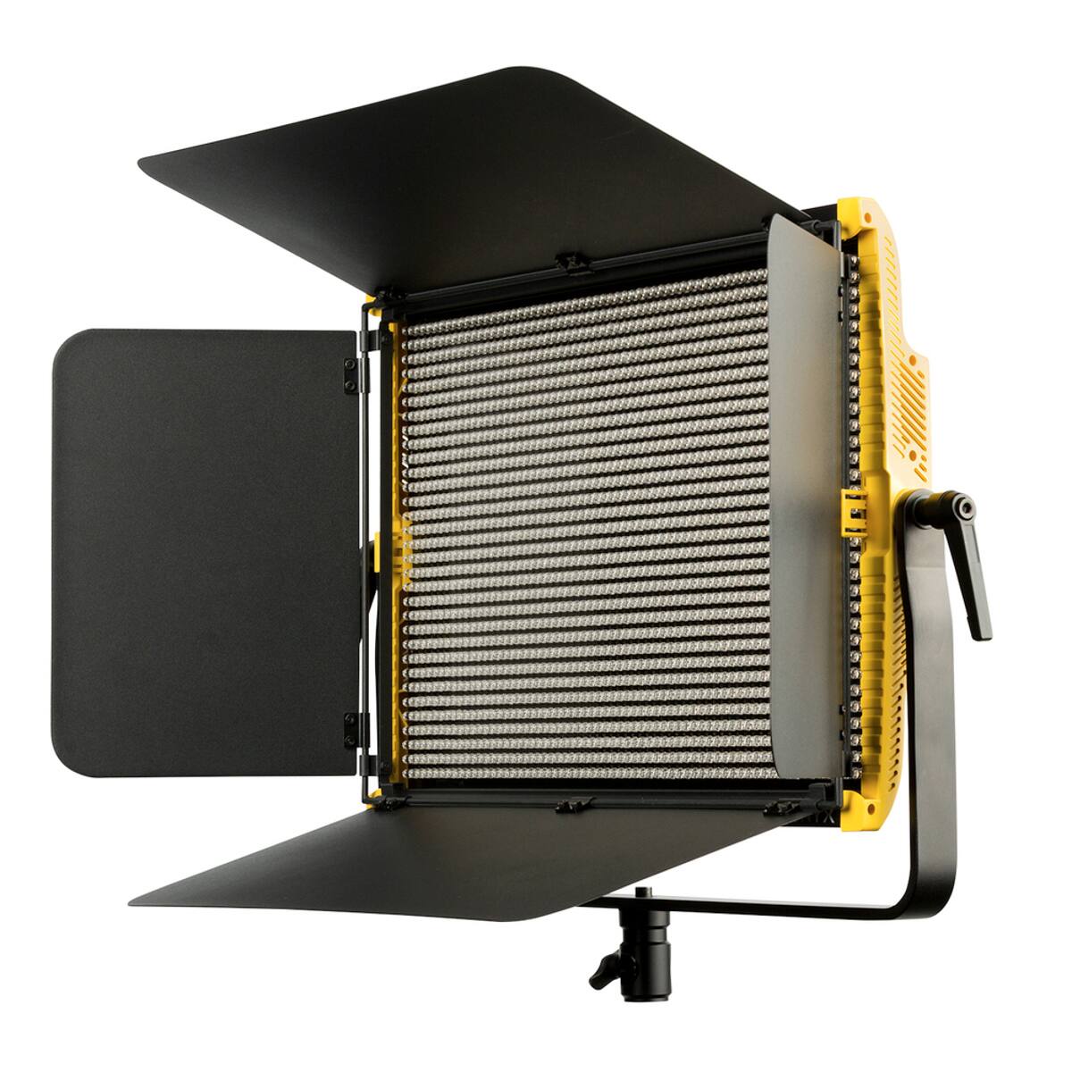 Alt View 1. Ikarao - Ikan Onyx 2 x 1 Bi-Color LED Light with V-Mount Battery Plate, 22 x 16 x 1.75".
