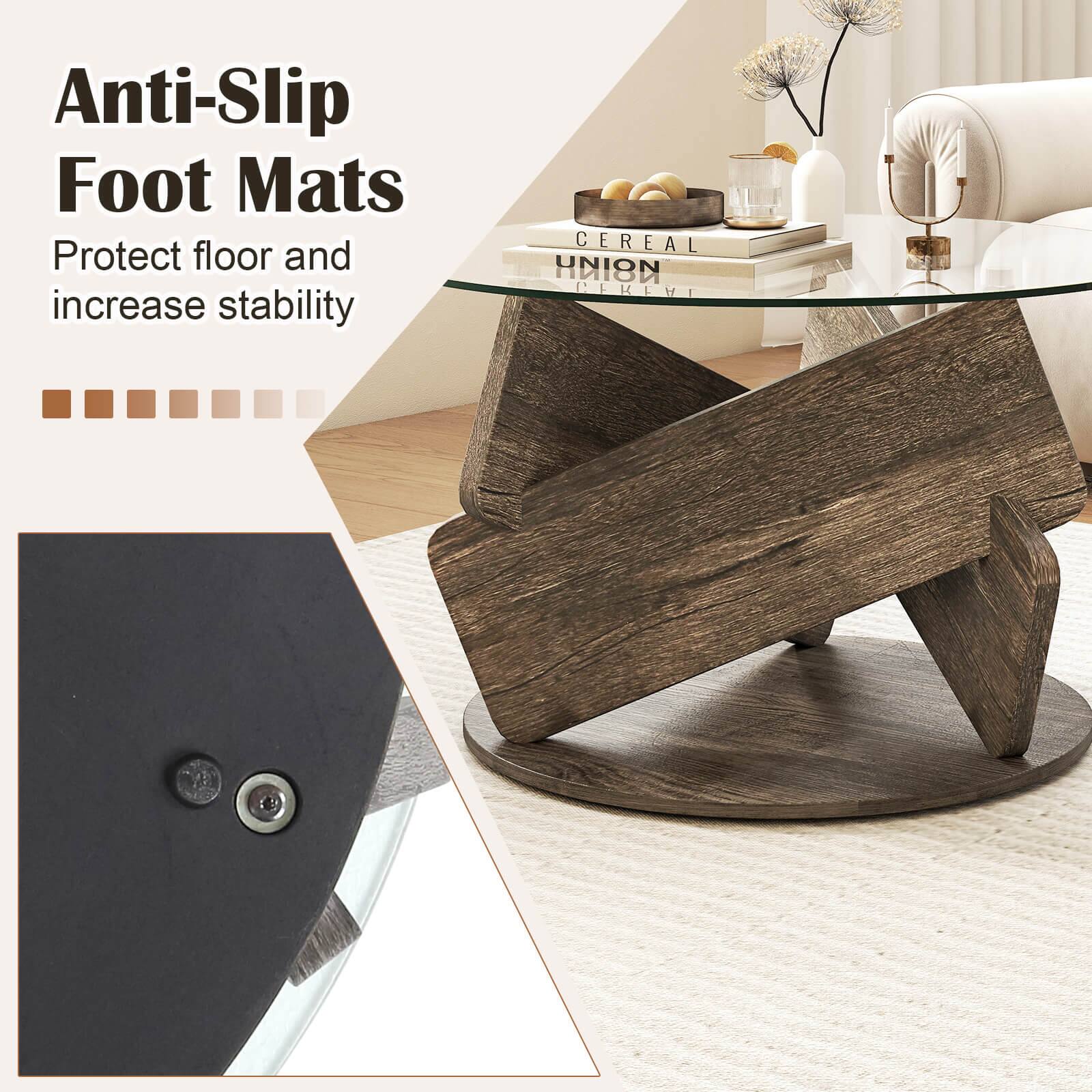 Anti-Slip Foot Mats  
Protect floor and increase stability  

CEREAL  
UNION  
KEY