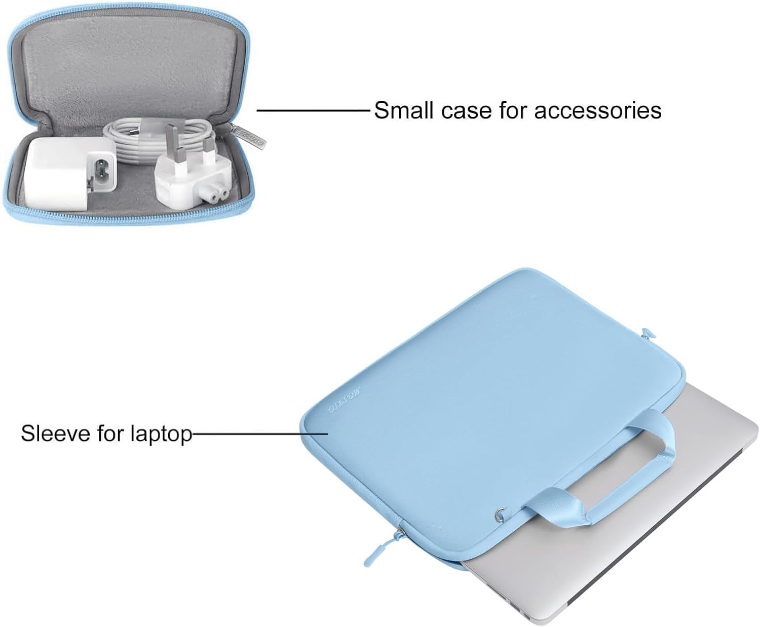 Small case for accessories  
Sleeve for laptop