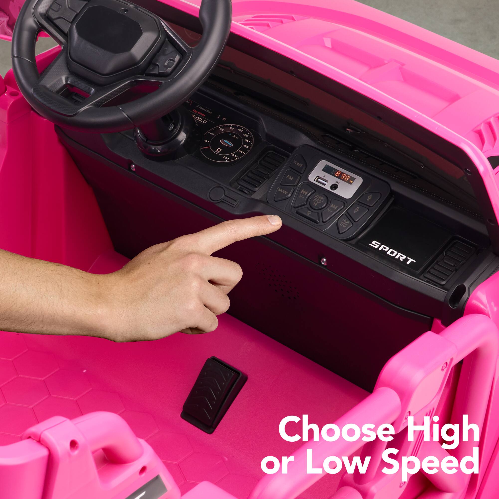 Choose High or Low Speed