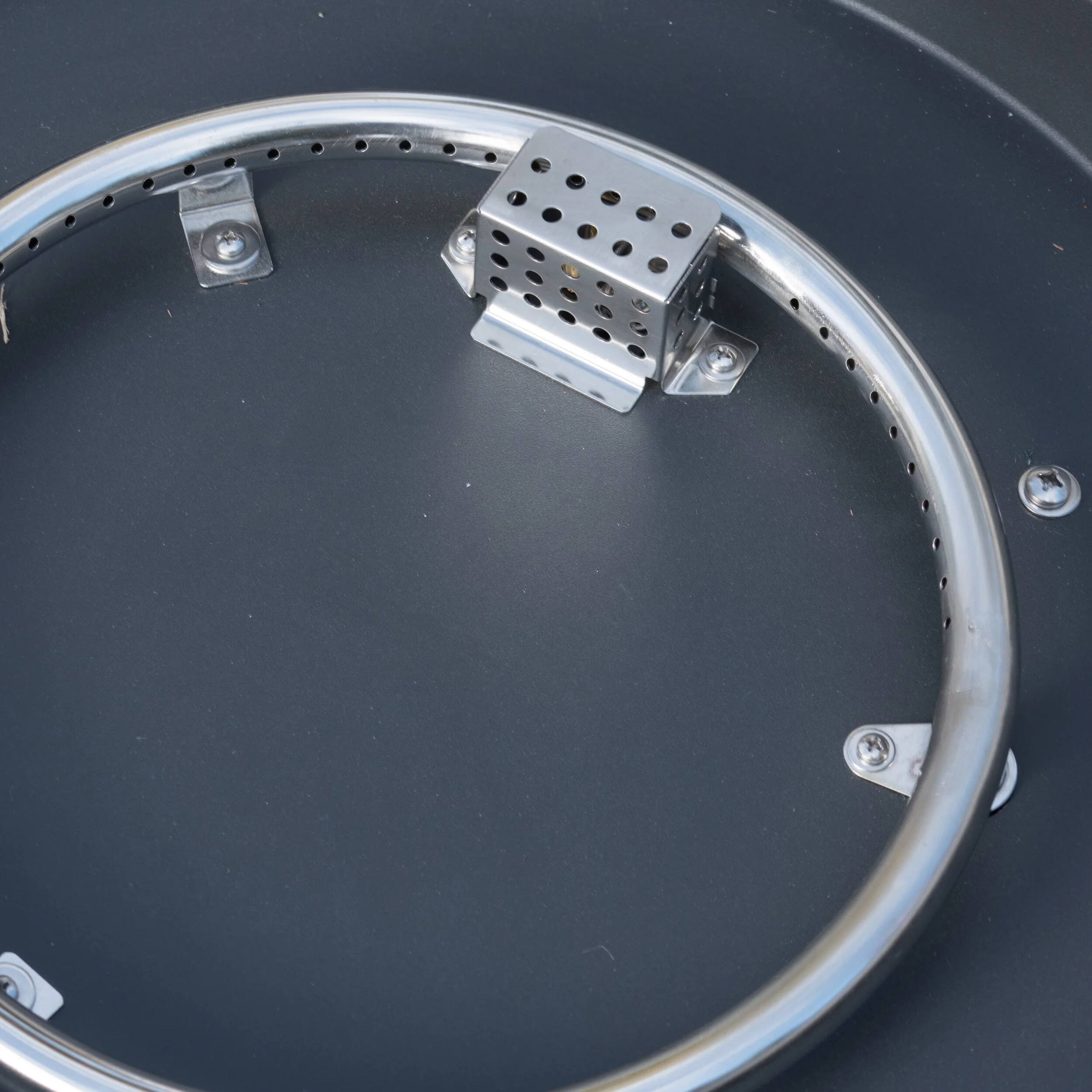 Alt View 2. Dexmalle - Dexmalle-Outdoor 50000 BTU Propane Fire Pit,Tank Holder-Dark Grey.