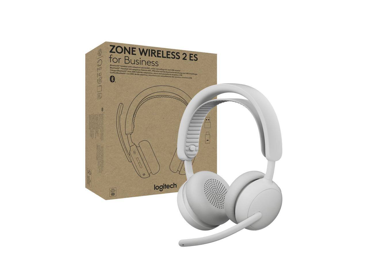 ZONE WIRELESS 2 ES for Business

Bluetooth headset with adaptive hybrid ANC, Hybrid ANC, Bluetooth 5.0, USB-C, Logitech

logitech