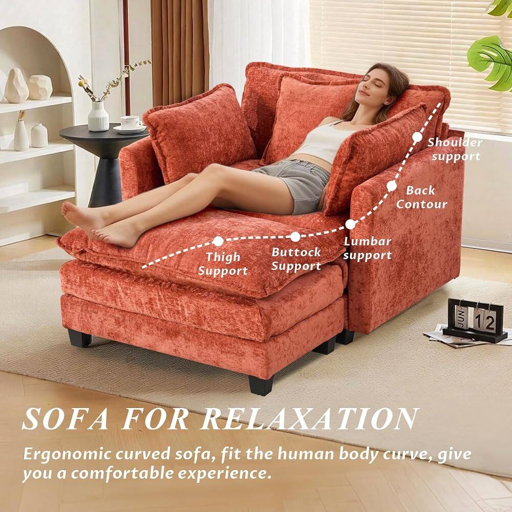 PE Shoulder support Back Contour Lumbar Buttock Thigh support Support Support JUN 1 2 SOFA FOR RELAXATION Ergonomic curved sofa, fit the human body curve, give you a comfortable experience.