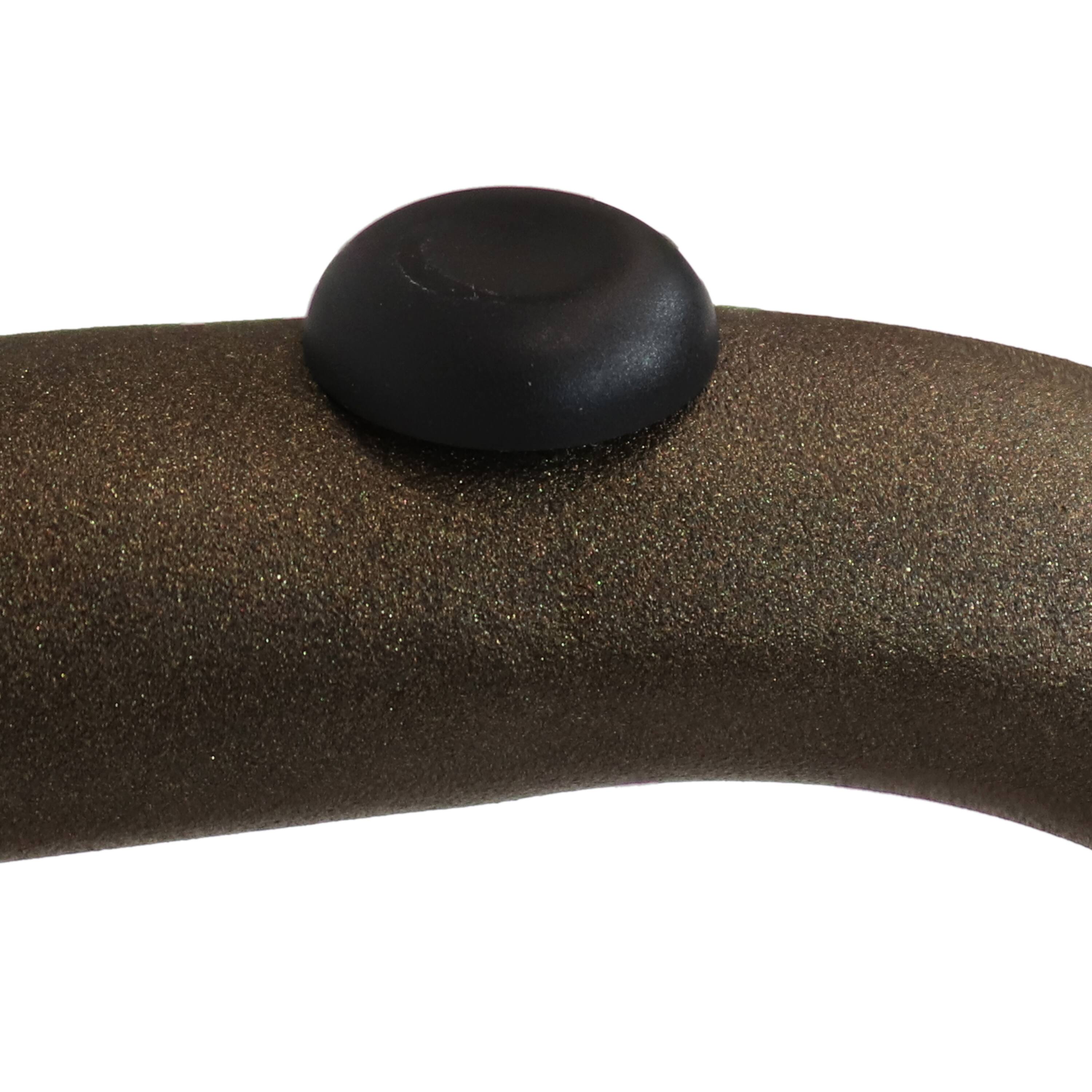 Alt View 10. Sunnydaze - Industrial-Style MDP Side Table with Shelf - 19.75 in - Brown.