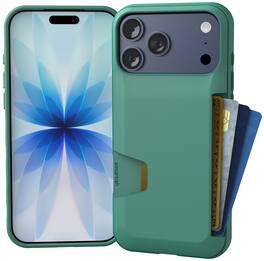 Smartish - iPhone 17 Pro Max Wallet Case - Wallet Slayer Vol 1 - Slim Grip Card Holder Cover - So Jaded