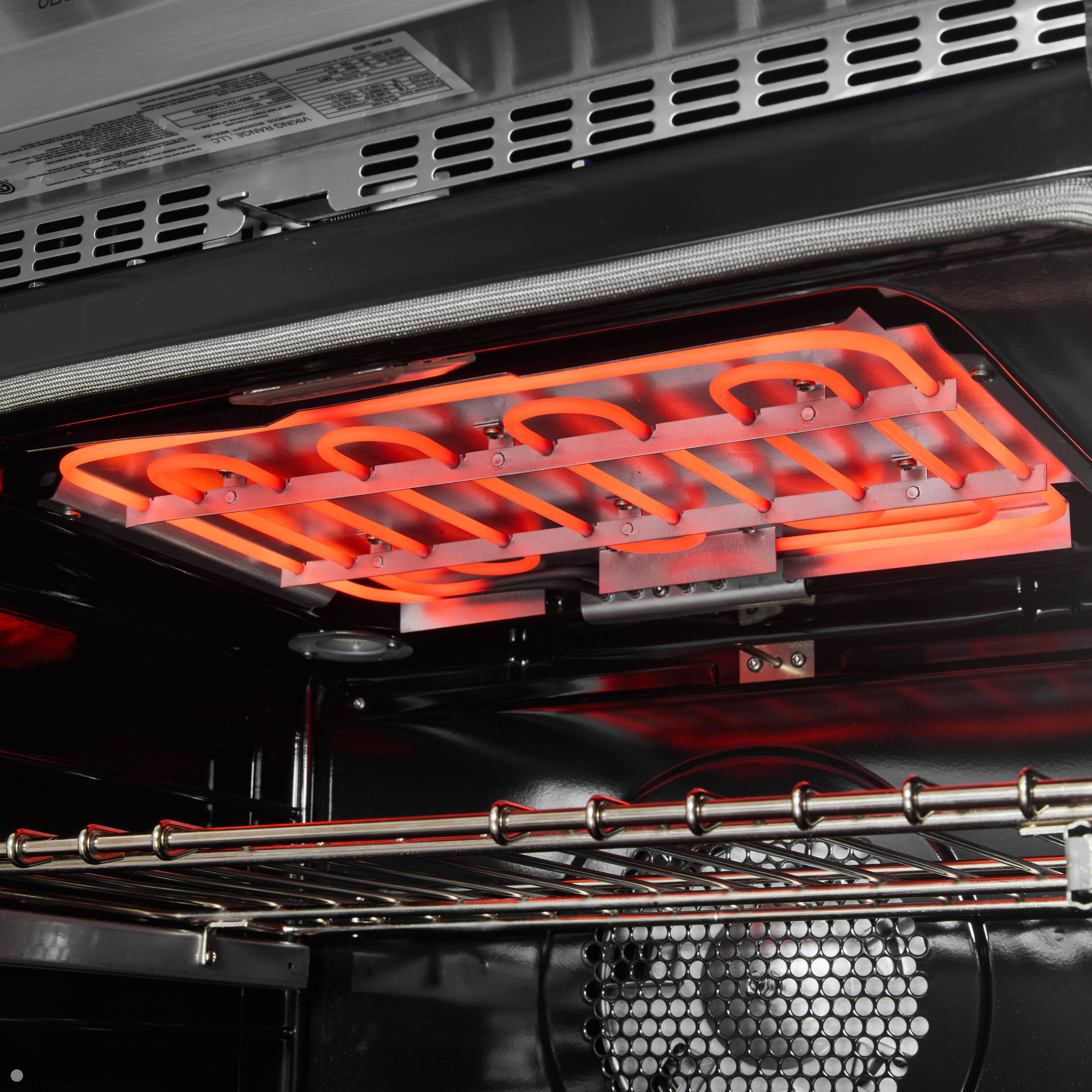 Alt View 6. Viking - 5-Series Gas Open Burner Range - Squall.