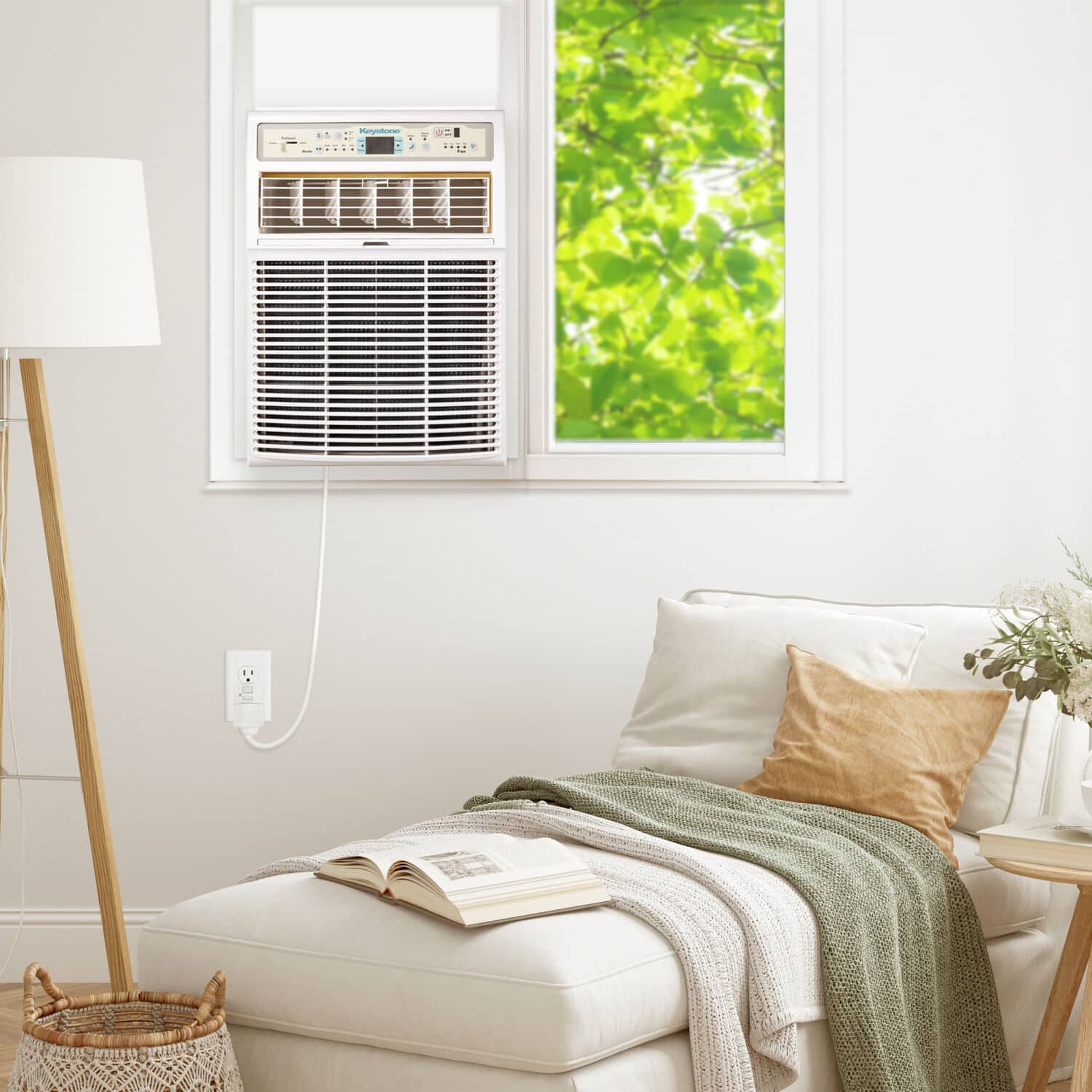 Best Casement Window Air Conditioner 2019 Keystone 450 Sq. Ft. 10,000 BTU Casement Window Air Conditioner White