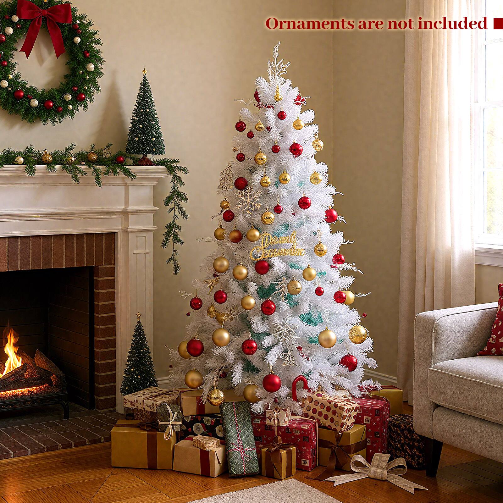 Ornaments are not included