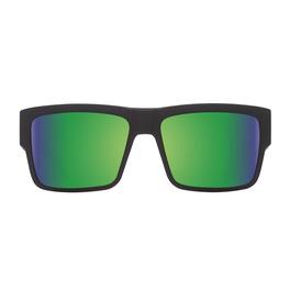 Spy Optic - Cyrus Matte Black Sunglasses (Happy Bronze Polar With Green Spectra) - Multicolor