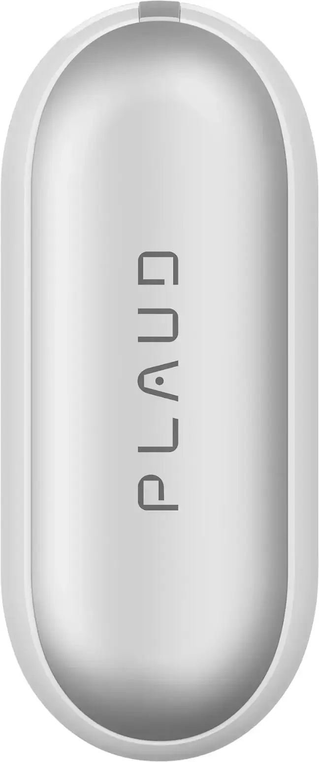 Alt View 8. PLAUD - NotePin Memory Capsule Smart AI Voice/Audio Recorder - V2 - Lunar Silver.