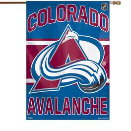 WinCraft - Colorado Avalanche 28" x 40" Primary Logo Single-Sided Vertical Banner - Multicolor