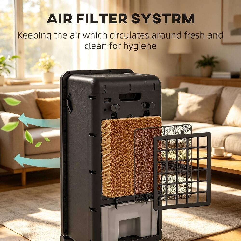 AIR FILTER SYSTEM  
Keeping the air which circulates around fresh and clean for hygiene