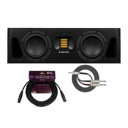 ADAM Audio - A44H Powered Two-Way Midfield Studio Monitor Bundle