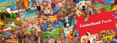 CASTORLAND 3000 Piece Jigsaw Puzzle - Partnership Of The Sun And The Moon, Art Puzzle For Adults