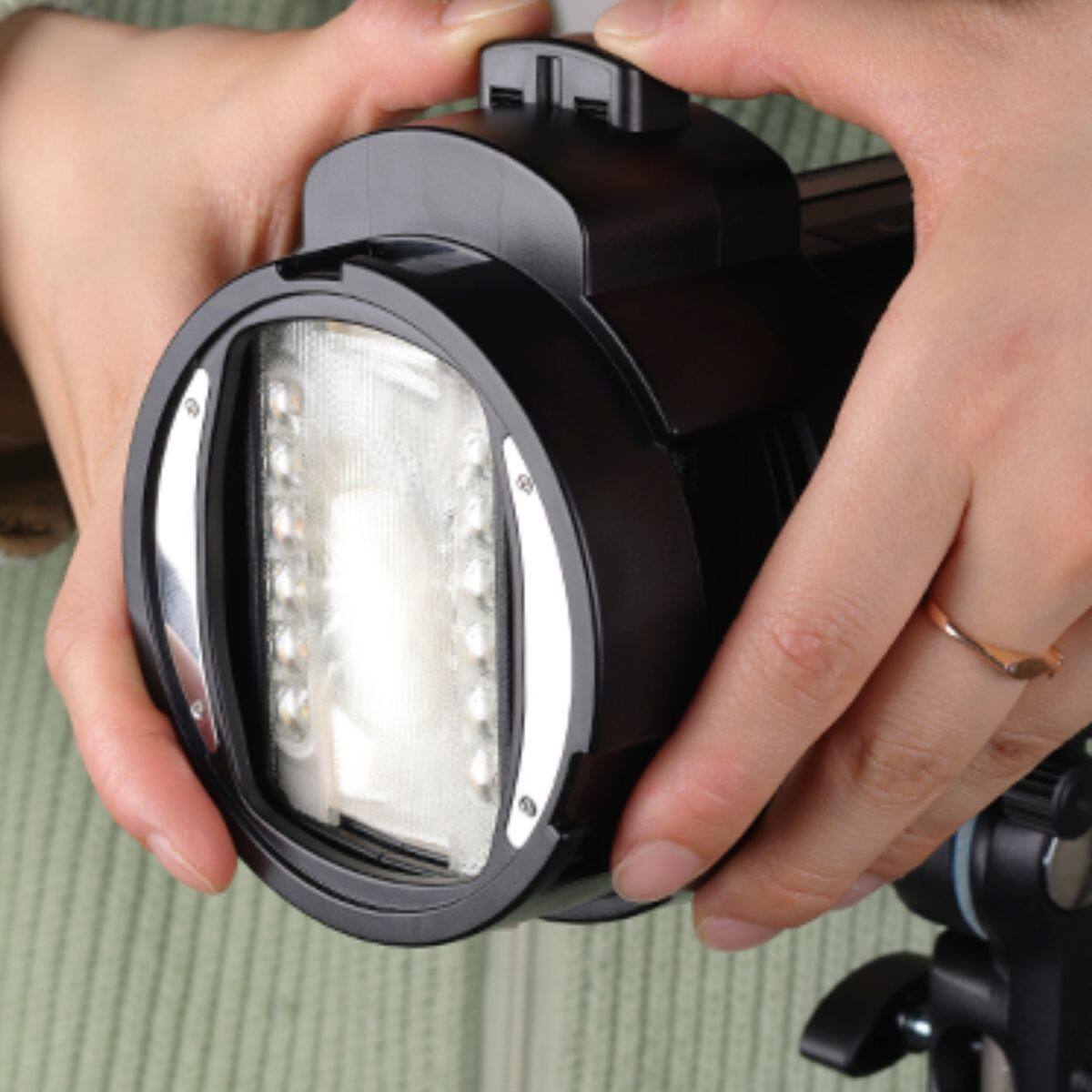 Alt View 7. Glow - Glow OTA-EV3 ParaSnap OTA Adapter for AD200 Pro II, Sony HVL-F60RM2, and Canon Speedlight EL-5.