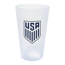 WinCraft - USA Soccer 16oz. Fun Silicone Pint Glass - White