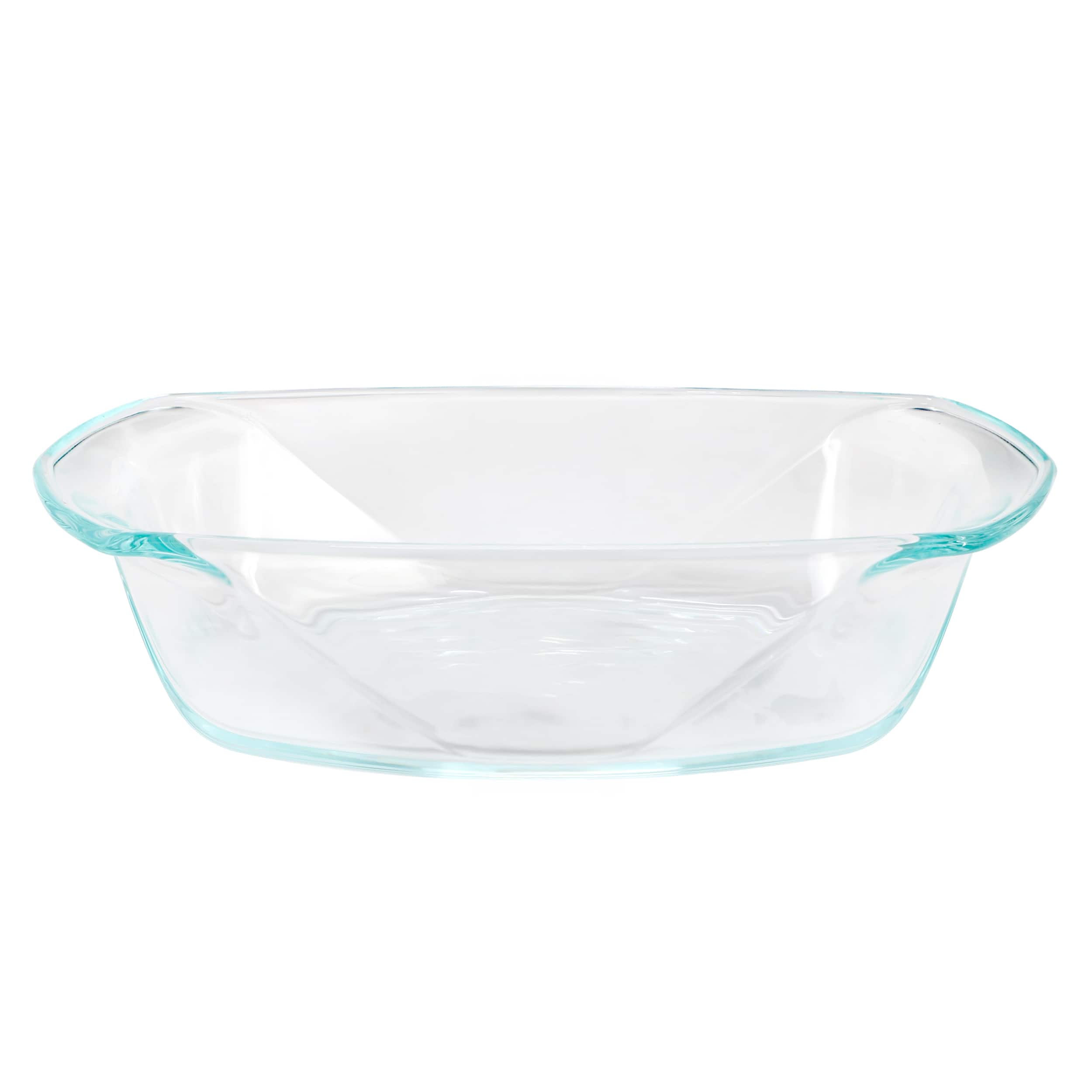 Gibson - Soho Lounge Carnegie Hill 12.6 inch x 8.3 Inch x 2.8 Inch Tempered Glass Lasagna Pan with Built in Handles - Clear