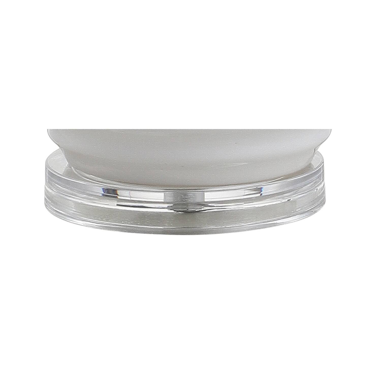 Alt View 4. Jonathan Y - Dylan 29.5" Ceramic LED Table Lamp, White - White.