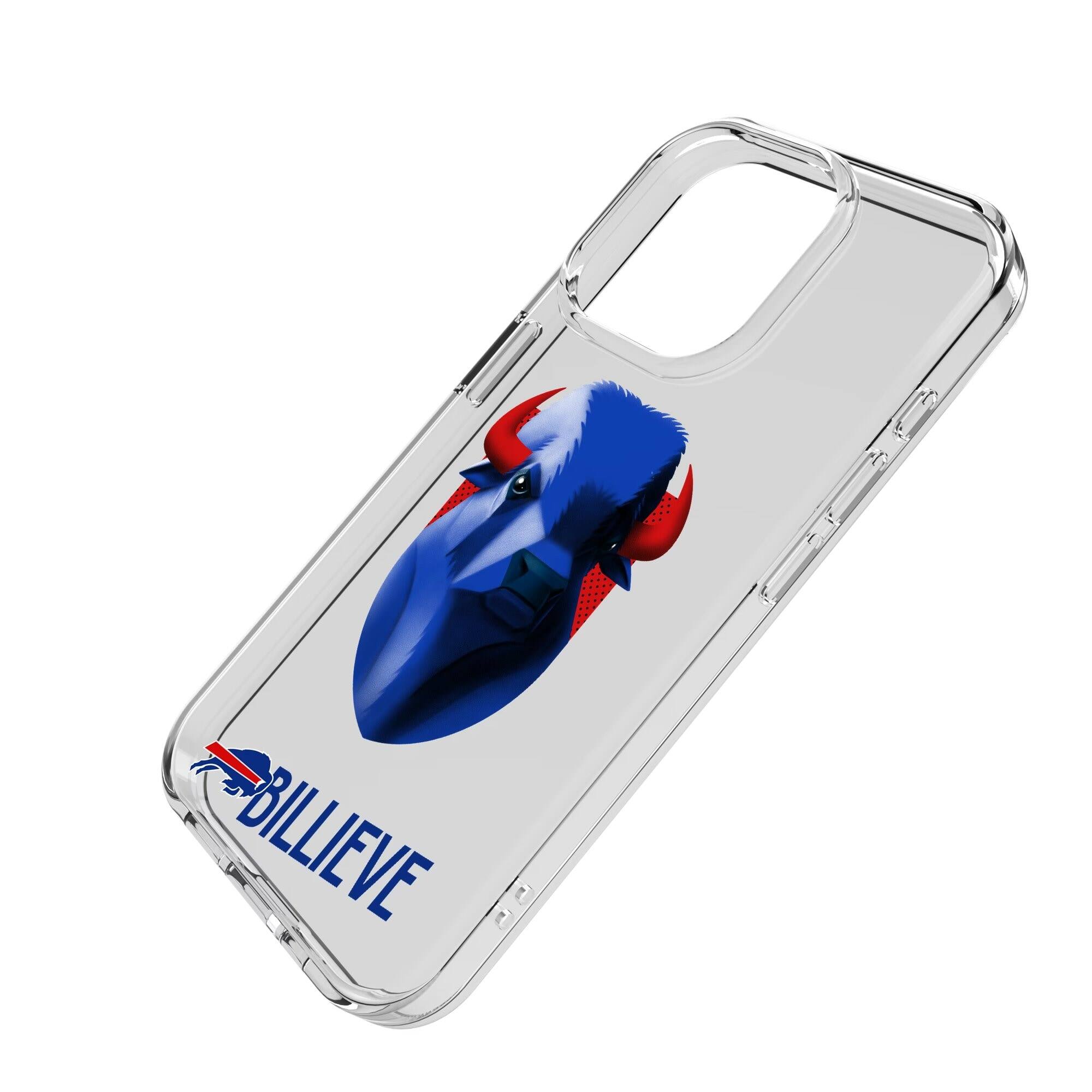 Alt View 1. Keyscaper - Buffalo Bills iPhone Clear Case - 16 Plus - Multicolor.