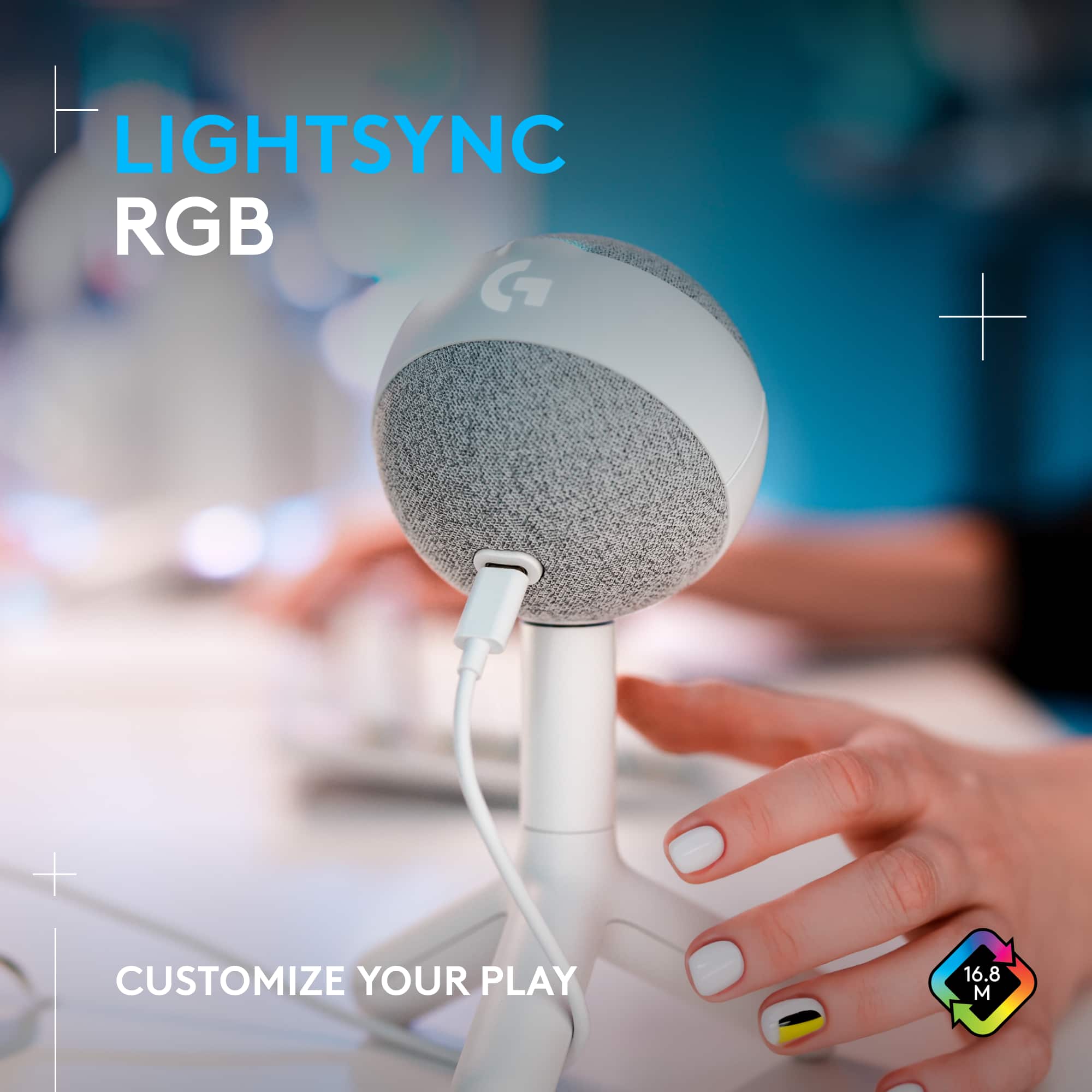 F LIGHTSYNC RGB G + CUSTOMIZE YOUR PLAY 16.8 M
