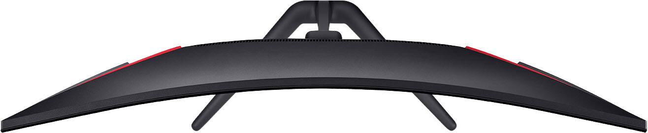 Alt View 5. Acer - Nitro ED340CUR Gaming 34” 1500R 21:9 Curved QHD 120Hz 1ms FreeSync Premium Gaming Monitor with HDR10 (DisplayPort, HDMI) - Black.