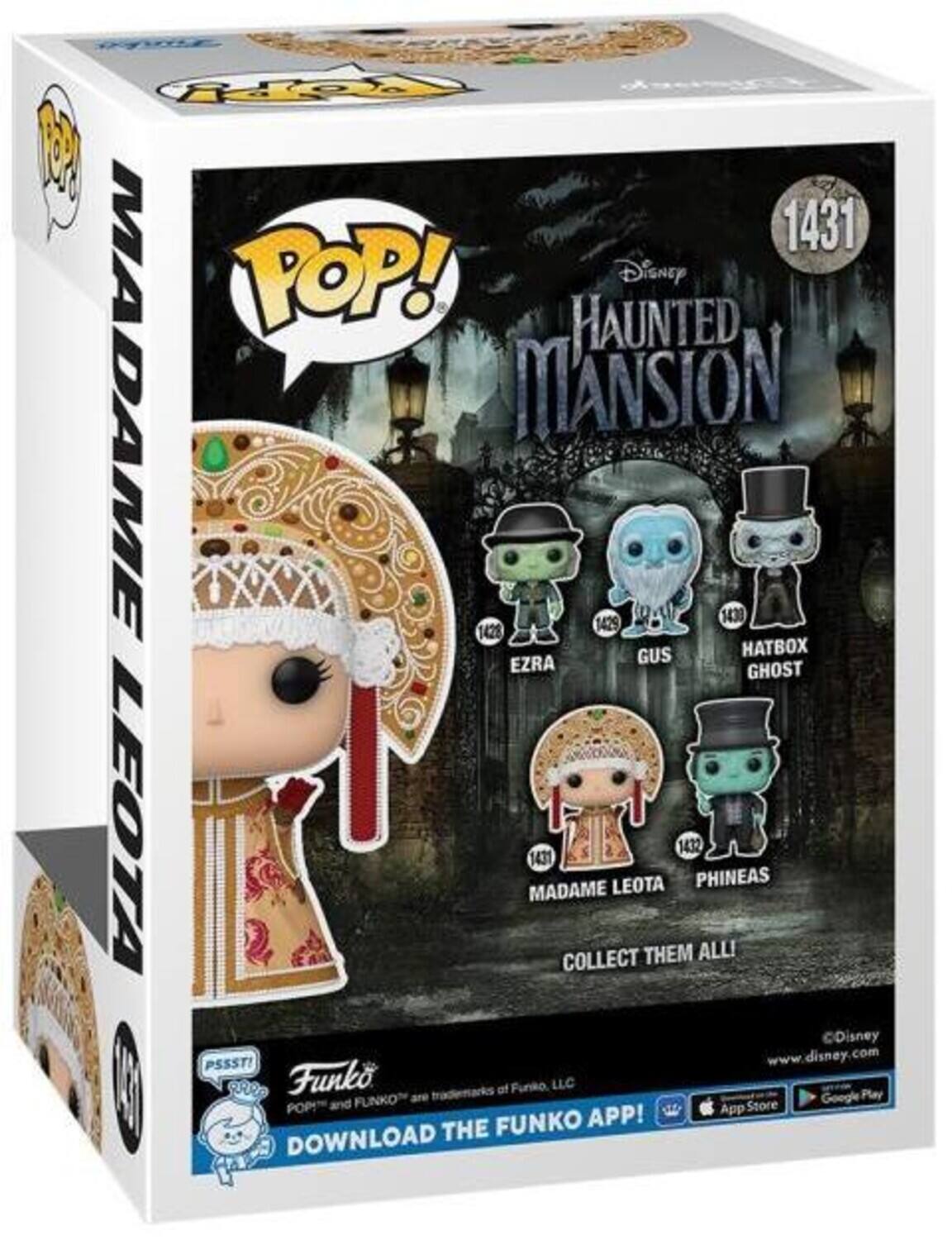 D23 KIDIA ファンタジア Funko POP! DISNEY: Haunted Mansion (Movie) Madame Leota