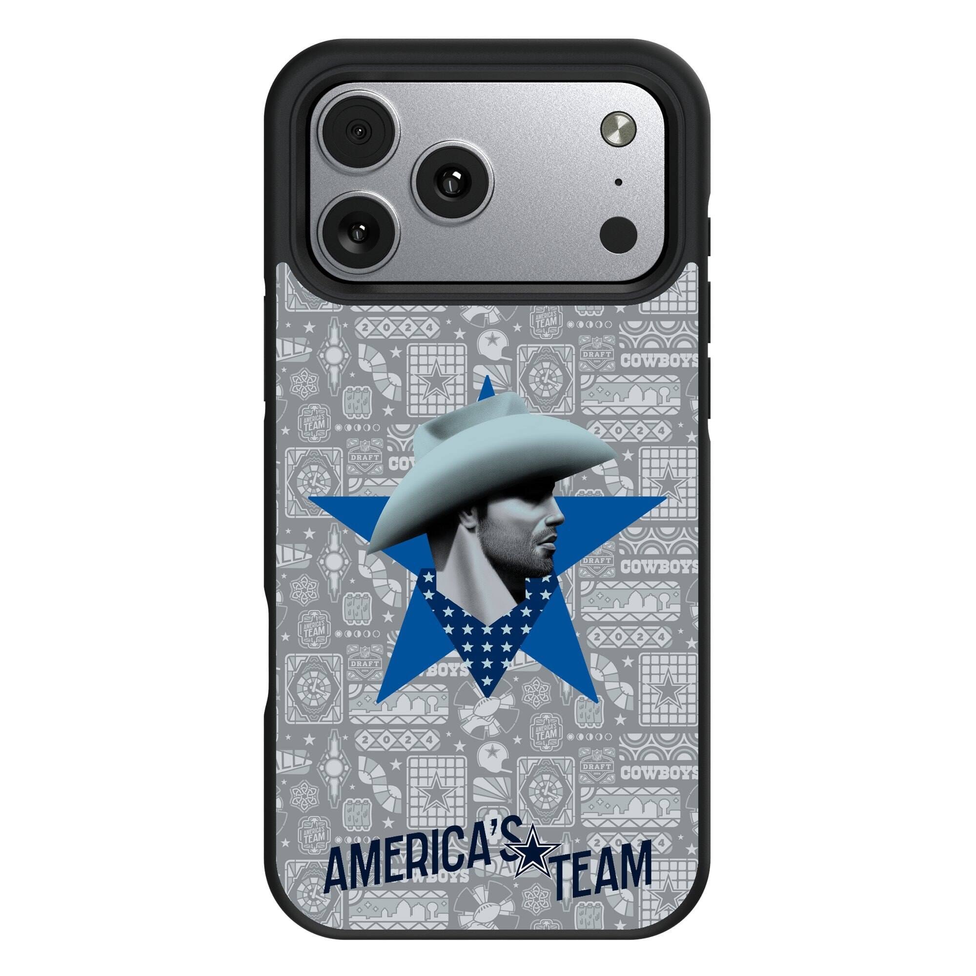 Keyscaper NFL Dallas Cowboys iPhone Bump Case 15 Pro Max Black ...