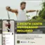 The text on the image is grouped and corrected as follows:

WORKOUT Cardio twist and slam Ingrid Clay Overhead slam 12 reps Lunge Twist 4 reps Lunge woodchop A reps 3 MONTH CENTR MEMBERSHIP INCLUDED Use your equipment with Centr digital for personalized coaching from Chris Hemsworth's team of experts ($59.99 value) Download on the GET at ON App Store Google Play